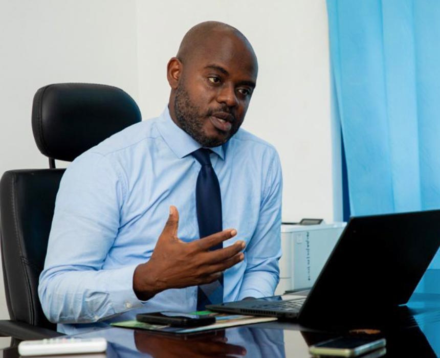 Head of Digital Transformation at Prudential Bank Ltd, Terrance Addy